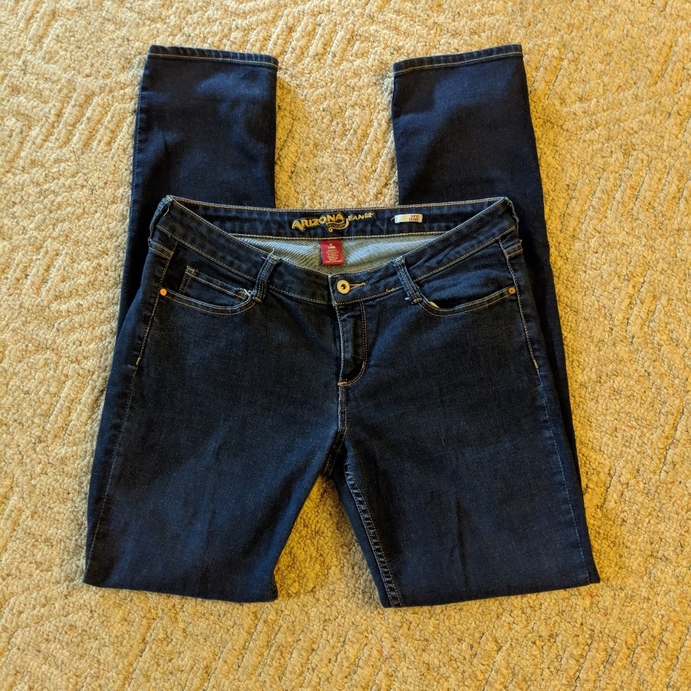 Arizona super skinny Long fit dark jeans